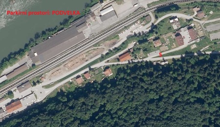 Lokacija parkirnega prostora - Podvelka